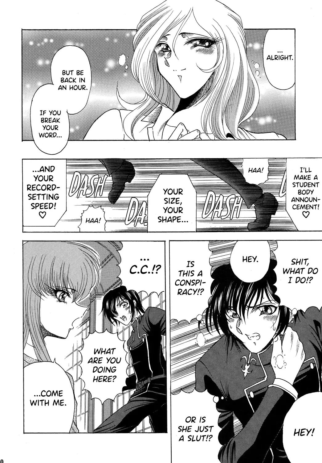 [Towai Raito] ZONE 43 Lelouch of the God Speed Fhentai - Page 9