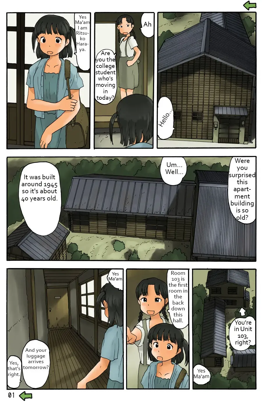 [Hirotake Awataka] Apart no Nakaniwa ni | To the Apartment Building's Courtyard Fhentai - Page 2