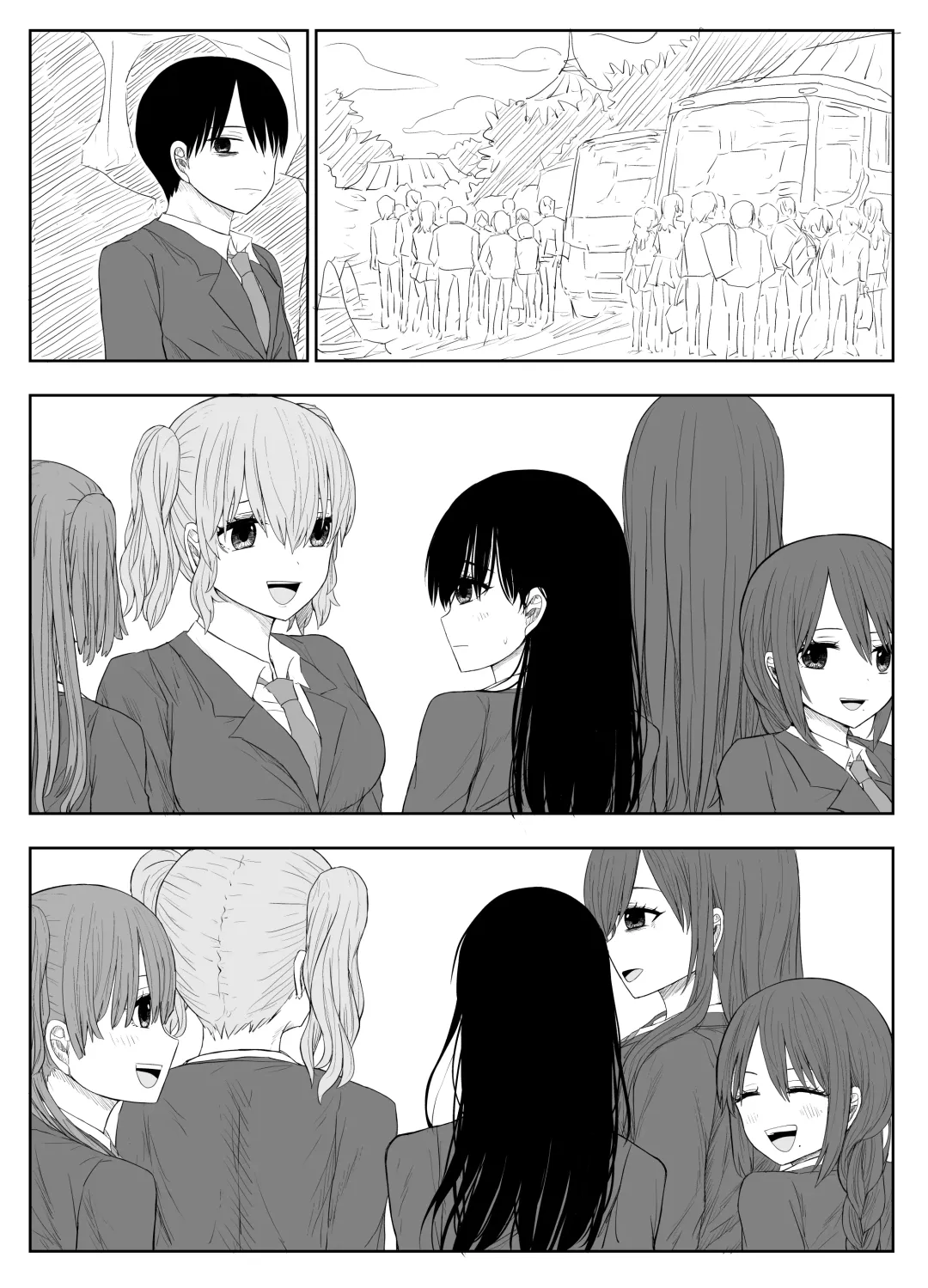 [Moria] Trauma Shuugakuryokou -Boku wa Ano Ko to Yarichin no Kiss Hame Kansokusha- Fhentai - Page 48