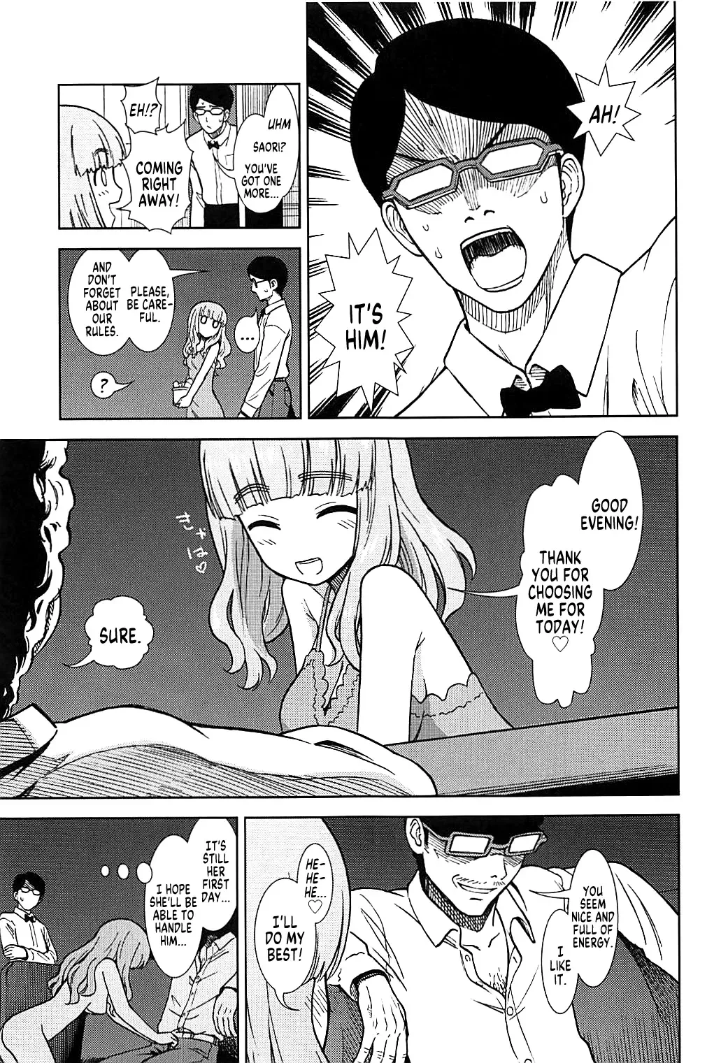 [Sabaku] Takebe Saori ga Shojo nanoni PinSalo de Hataraku Hon | Saori Takebe Works at a Pink Salon Fhentai - Page 16