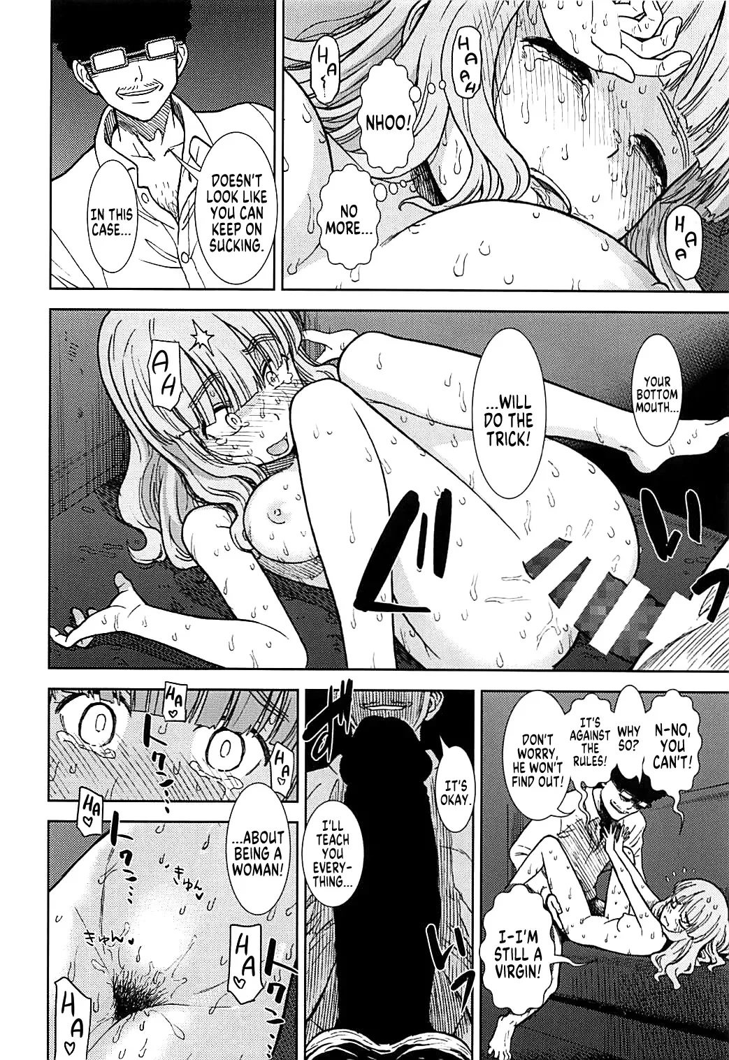 [Sabaku] Takebe Saori ga Shojo nanoni PinSalo de Hataraku Hon | Saori Takebe Works at a Pink Salon Fhentai - Page 21