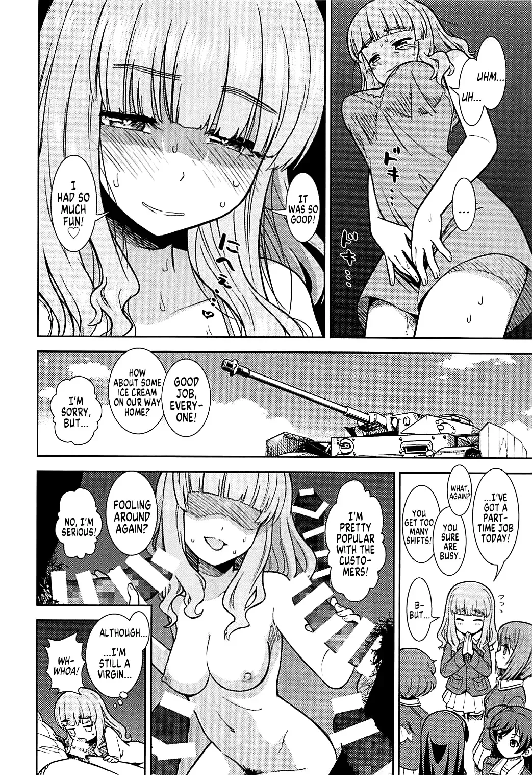 [Sabaku] Takebe Saori ga Shojo nanoni PinSalo de Hataraku Hon | Saori Takebe Works at a Pink Salon Fhentai - Page 23