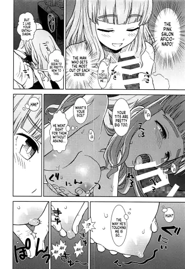 [Sabaku] Takebe Saori ga Shojo nanoni PinSalo de Hataraku Hon | Saori Takebe Works at a Pink Salon Fhentai - Page 17