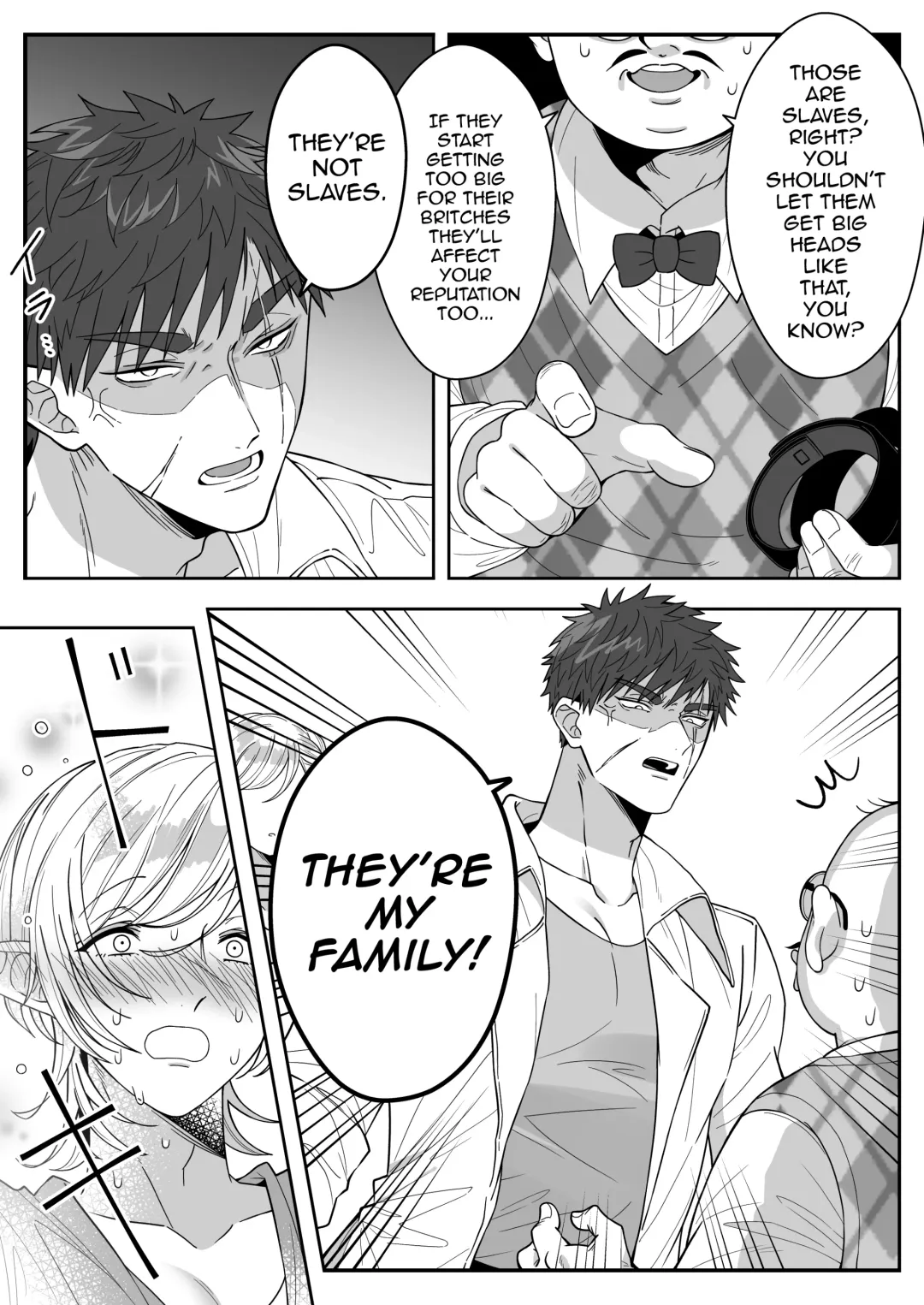 [Oishii Oshiri] Elf Oyako Seidorei Ichiba nite Hanbaichuu Fhentai - Page 40