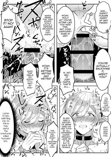 [Oishii Oshiri] Elf Oyako Seidorei Ichiba nite Hanbaichuu Fhentai - Page 12
