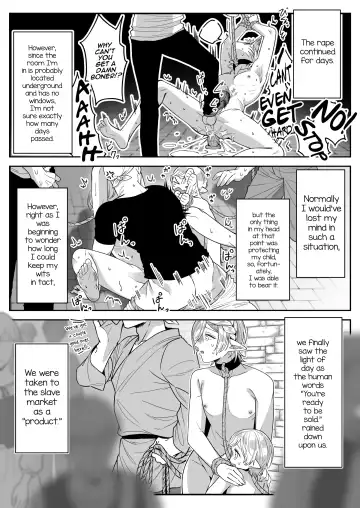 [Oishii Oshiri] Elf Oyako Seidorei Ichiba nite Hanbaichuu Fhentai - Page 18