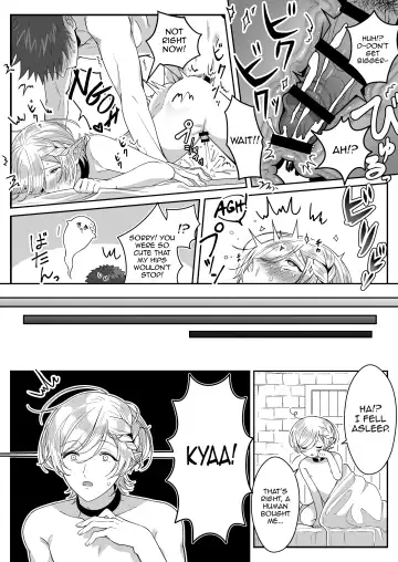 [Oishii Oshiri] Elf Oyako Seidorei Ichiba nite Hanbaichuu Fhentai - Page 37