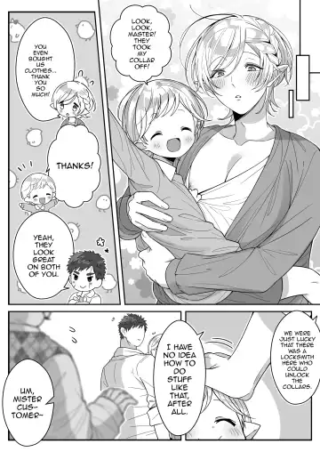 [Oishii Oshiri] Elf Oyako Seidorei Ichiba nite Hanbaichuu Fhentai - Page 39