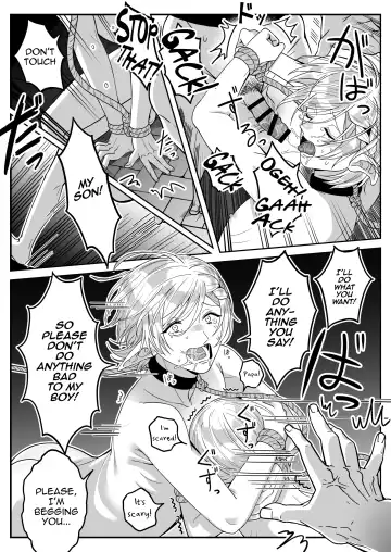 [Oishii Oshiri] Elf Oyako Seidorei Ichiba nite Hanbaichuu Fhentai - Page 7