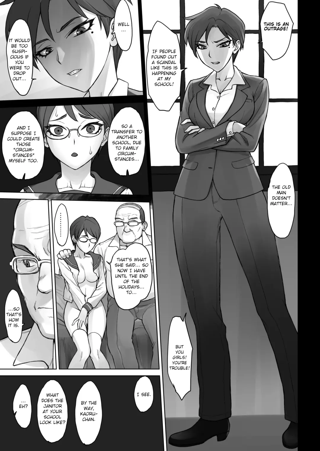 [Bang-you] Dekachin Ojisan vs Headmistress Tsukasa Fhentai - Page 5