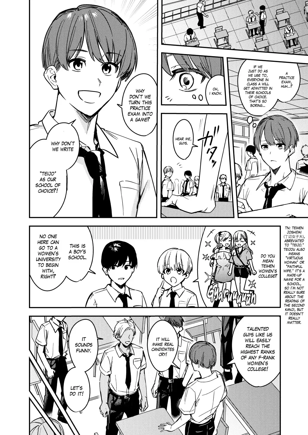 [Betty] Shuudan Nyotaika Gal, Ochiru | Mass-Gender Bended Gyarus, Fall into Depravity Fhentai - Page 3