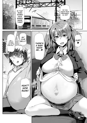 [Kuronyan] Yuusenseki ni Suwatte shimatta Shota o Hoshoku suru JK Ninpu no Manga | Pregnant JK Preys on Shota that Sat in Priority Seating Fhentai - Page 2