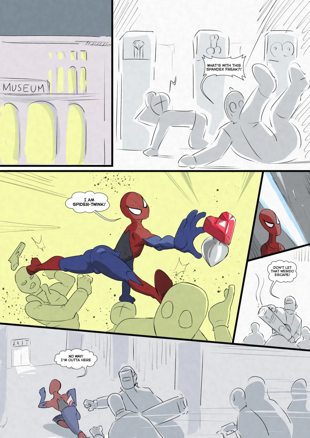[Kirsi] Spider-Twink Fhentai - Page 4