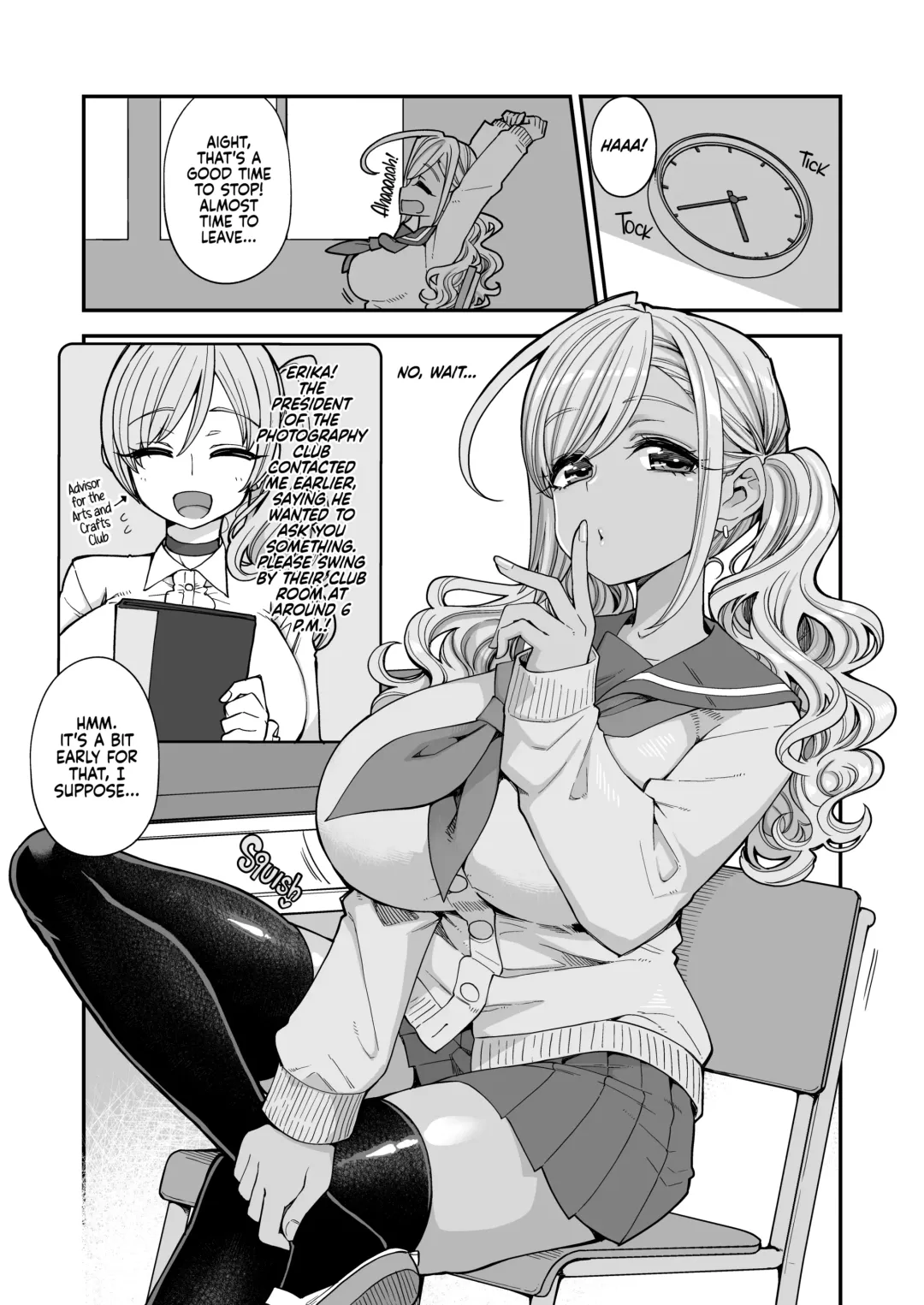 [Hanauna] Bakunyuu JK Obenjo Debut - Dekachichi JK Toilet Girl Debut  | Big Boobs JK Toilet Girl Debut (decensored) Fhentai - Page 6