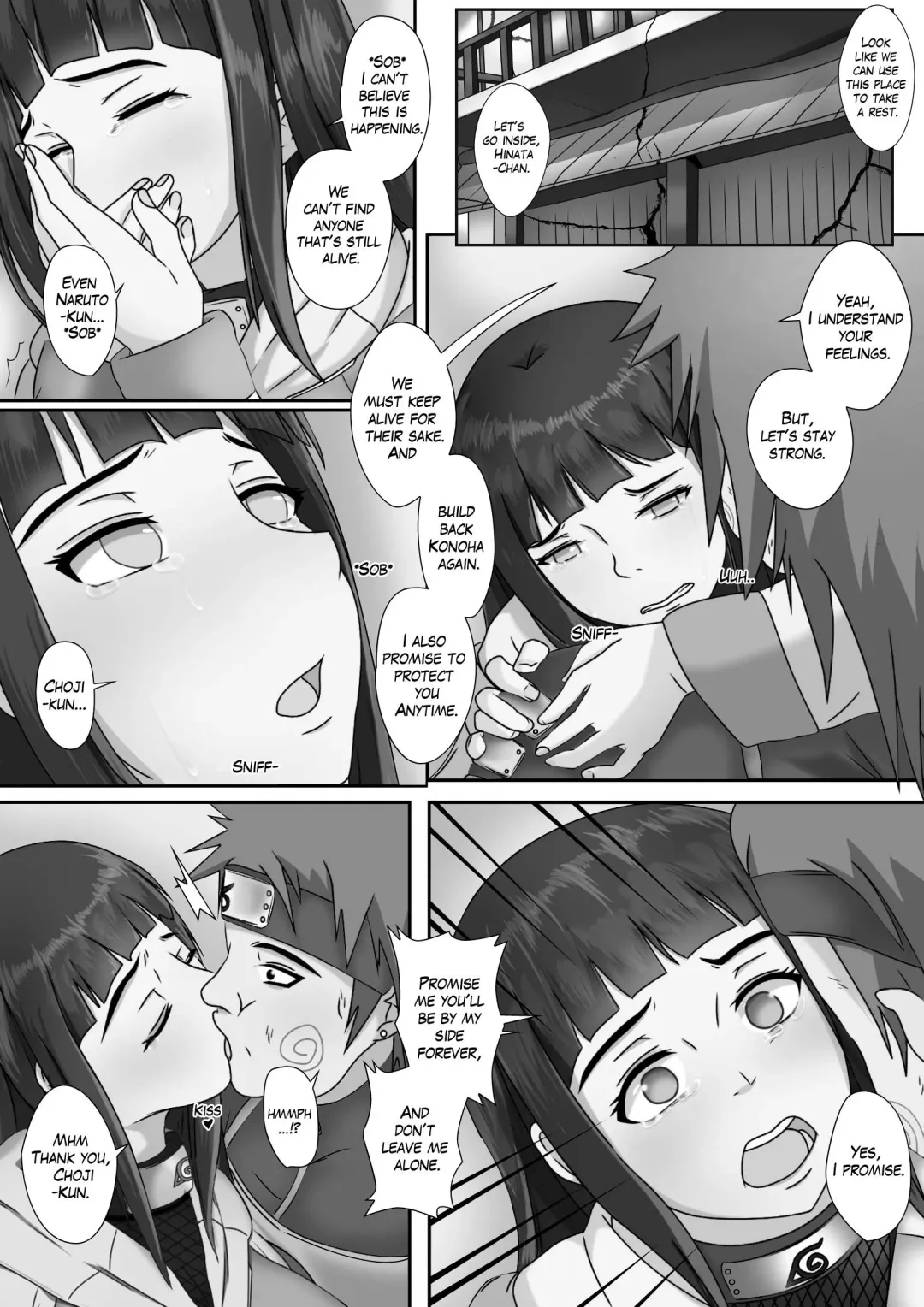 Hinata x Choji Mating life after konoha gets destroyed Fhentai - Page 4
