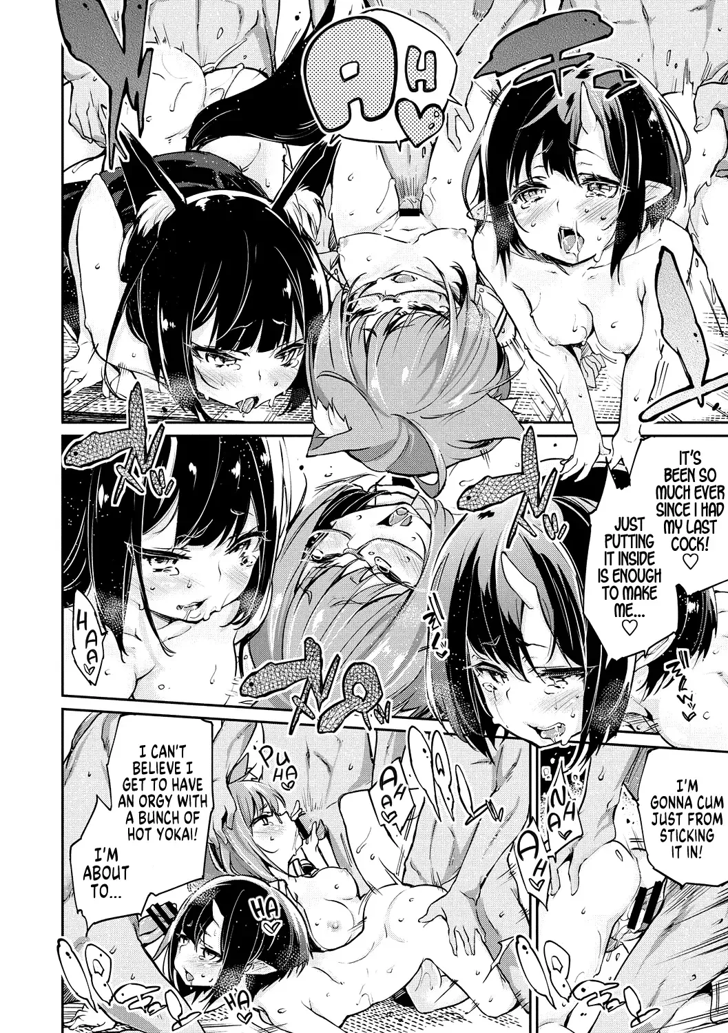 [Azuma Sawayoshi] Ayakashi-kan e Youkoso! Ch. 7-8 Fhentai - Page 18