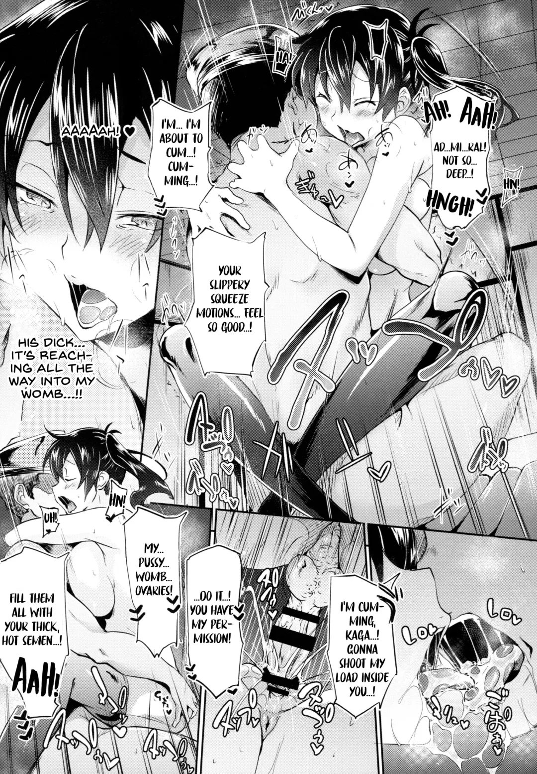 [Gelatin] Kaga Sakuseiroku | Kaga's Milking Diary Fhentai - Page 20