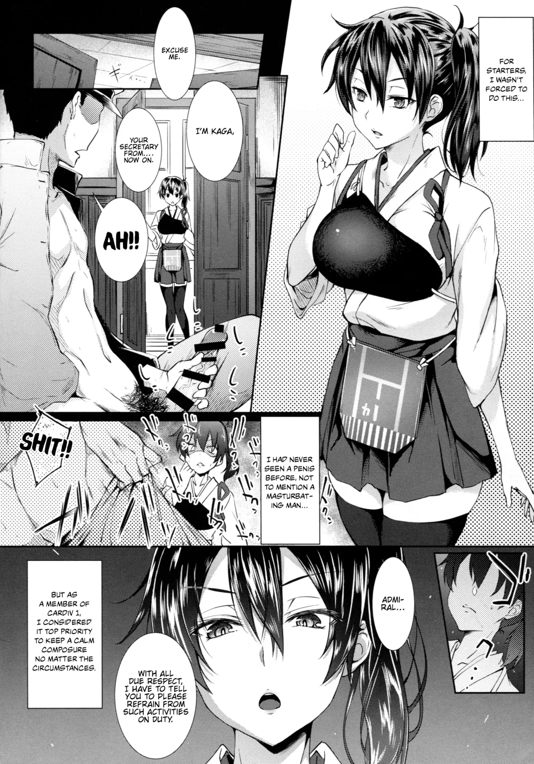 [Gelatin] Kaga Sakuseiroku | Kaga's Milking Diary Fhentai - Page 6