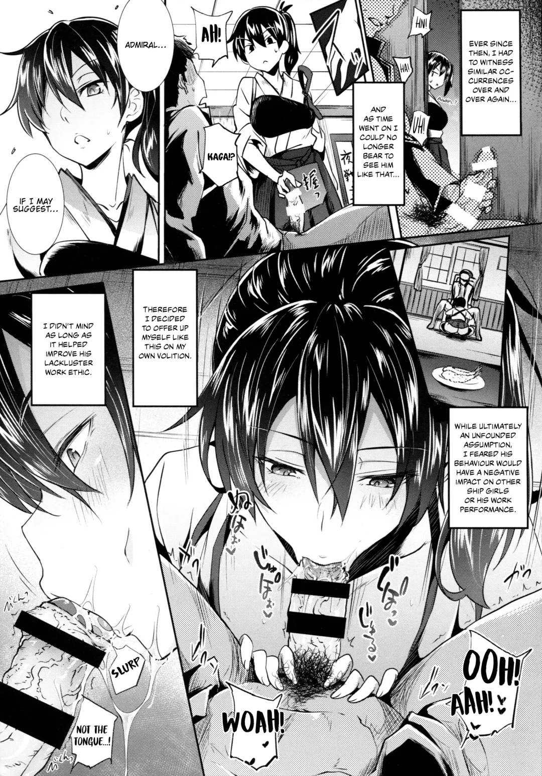 [Gelatin] Kaga Sakuseiroku | Kaga's Milking Diary Fhentai - Page 7