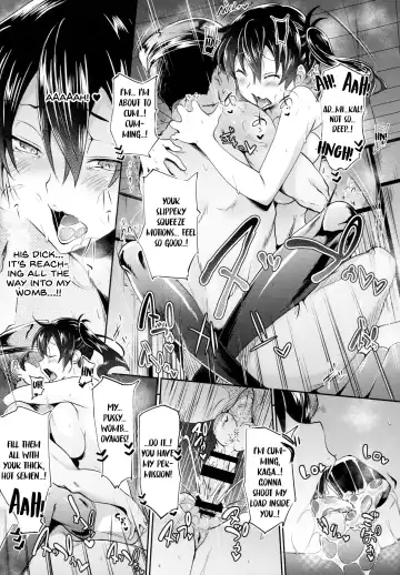 [Gelatin] Kaga Sakuseiroku | Kaga's Milking Diary Fhentai - Page 20