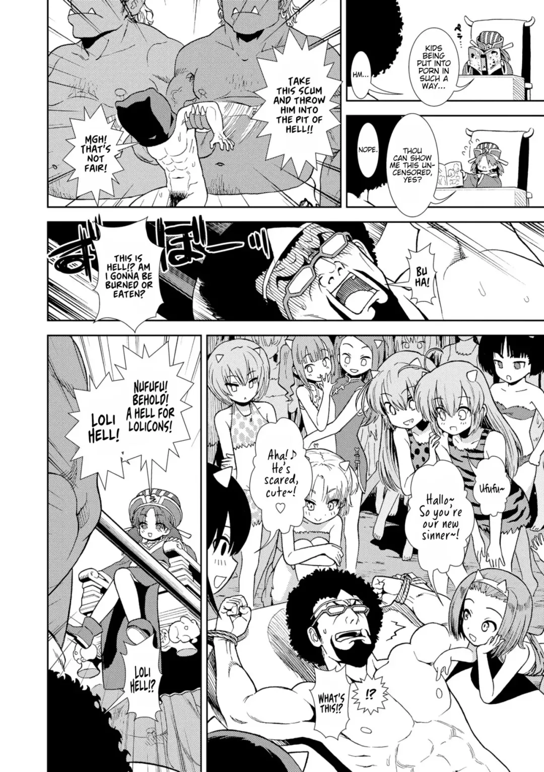 [Sabaku] Loli Jigoku | Loli Hell + Afterword (decensored) Fhentai - Page 2