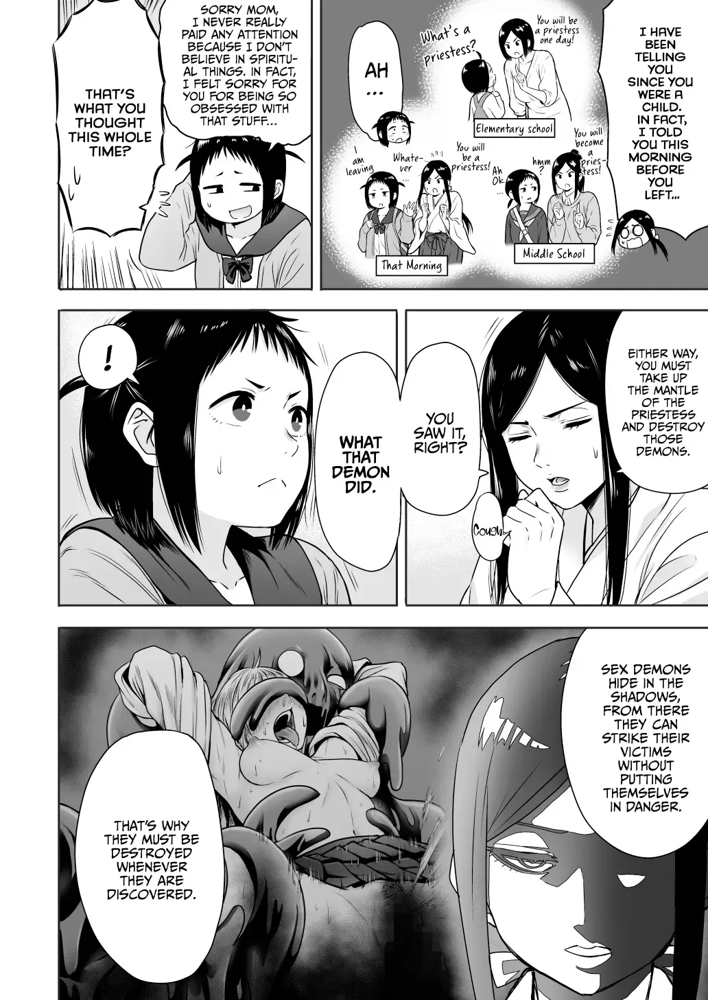 [Yanagida Fumita] Yamako VS Doronyuudou | Yamako VS Mud Demon Fhentai - Page 12