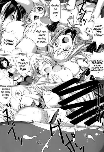 [Tooya Daisuke] Takao to Atago to Teitoku de H Suru Hon Fhentai - Page 13