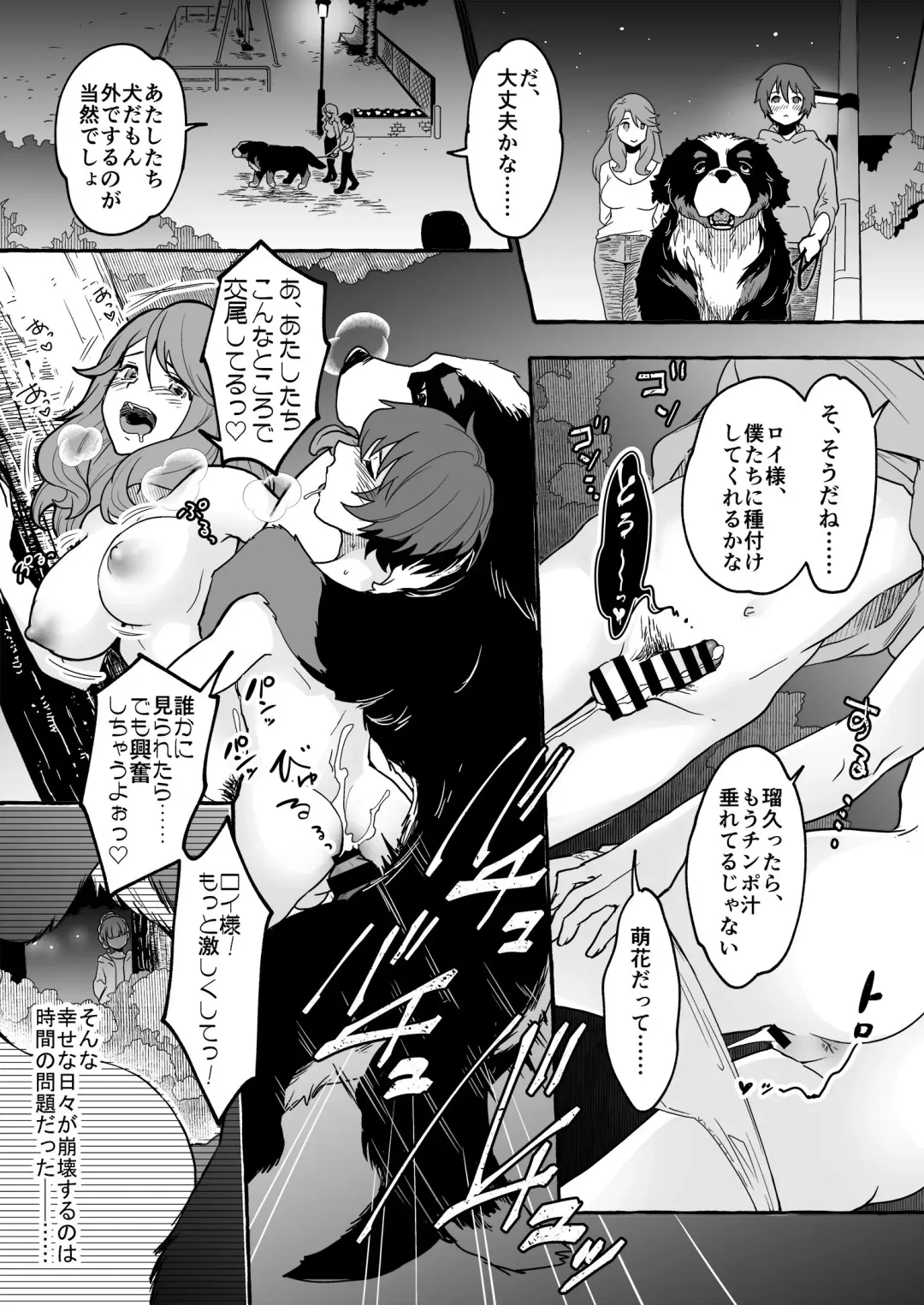 [Yukishige] Oinu ni Metorareta Otoko 2 ~Fuufu de Inu no Dorei Ochi~ Fhentai - Page 11