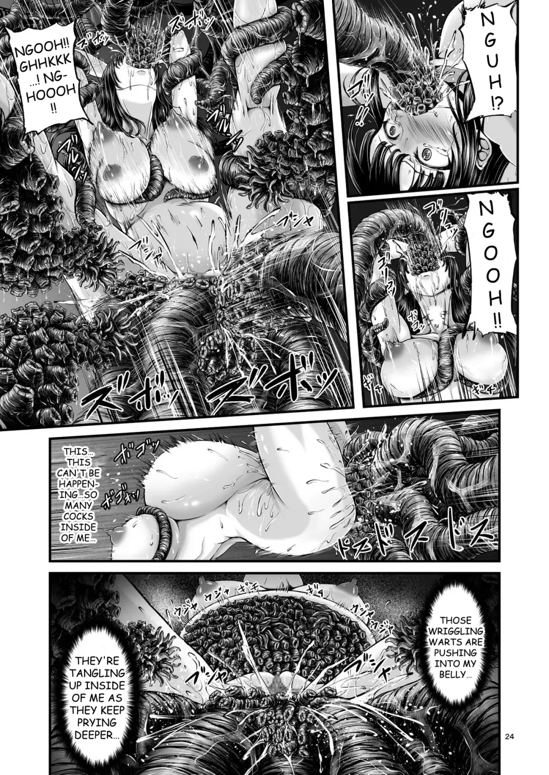 [Yuyu] Igyou Seibutsu Zukan Michi no Kenkyuu Kikan Hen I | Illustrated Adulteration of Deformed Organisms: Unknown Research Institution, I Fhentai - Page 23