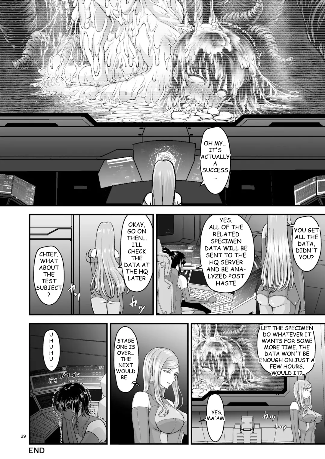 [Yuyu] Igyou Seibutsu Zukan Michi no Kenkyuu Kikan Hen I | Illustrated Adulteration of Deformed Organisms: Unknown Research Institution, I Fhentai - Page 38