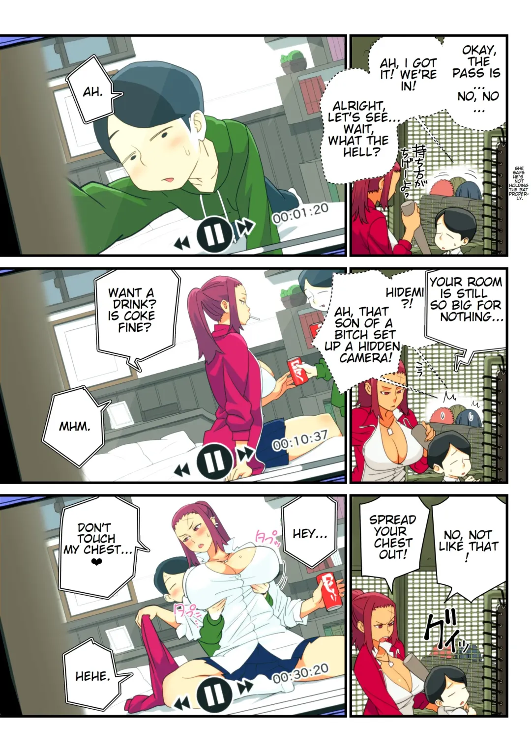 [Kakuzatou] Furyou Kanojo to Tousatsu Kareshi | Delinquent Girlfriend and Voyeur Boyfriend Fhentai - Page 2