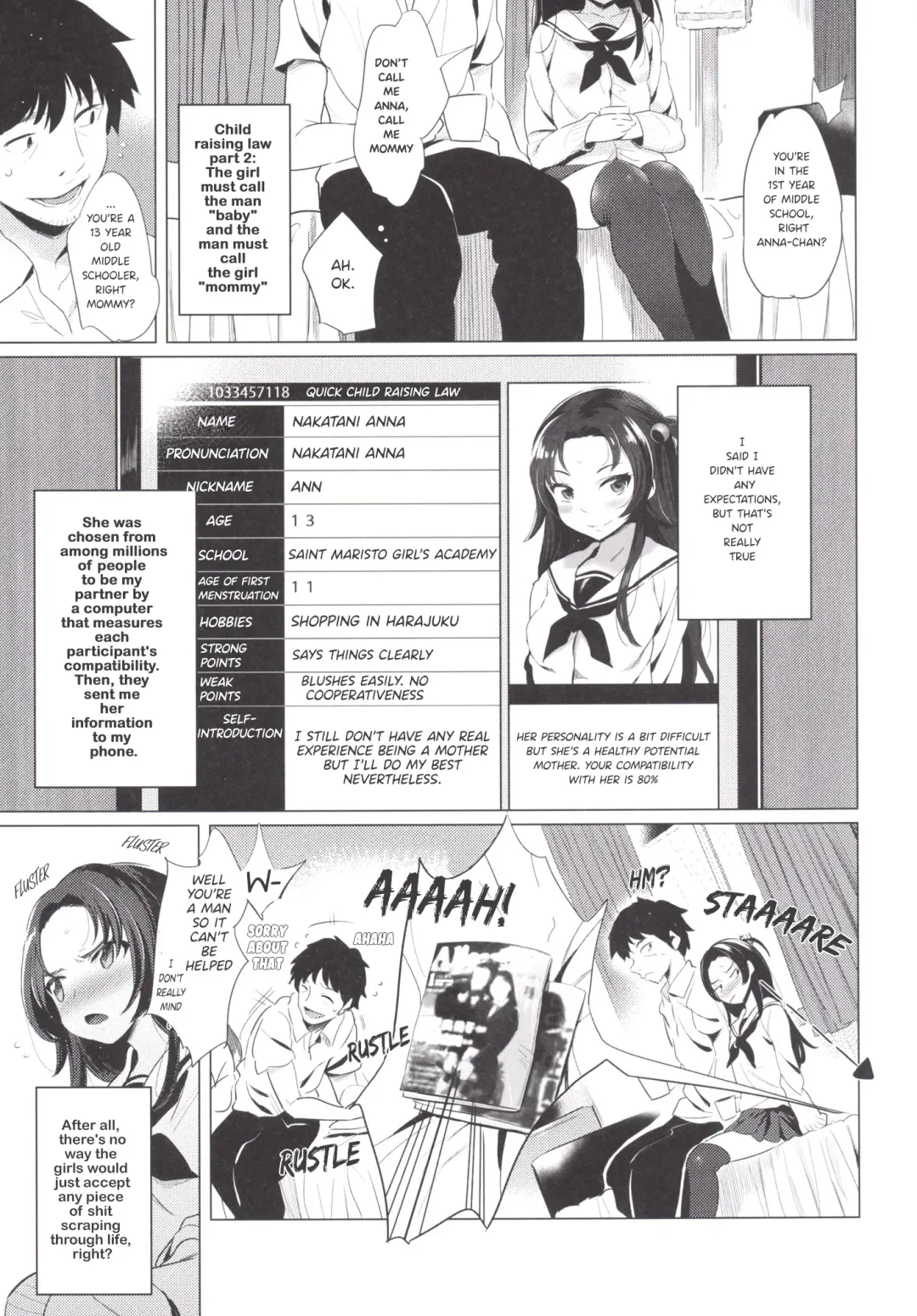 [Noripachi] Suku Suku Aka-chan | Fast growing baby Fhentai - Page 6