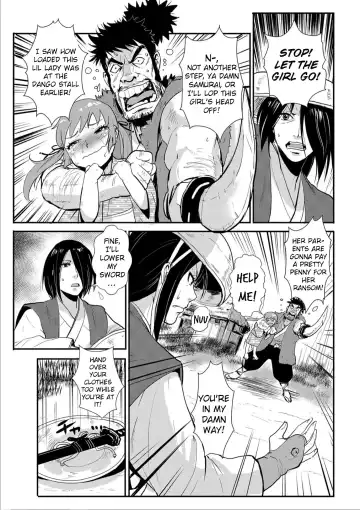 [Kakutou Oukoku] Harami samurai 01 Onna Douchuu Maguwai Tabi | Knocked Up Samurai 01: A Woman's Journey to get pregnant Fhentai - Page 7