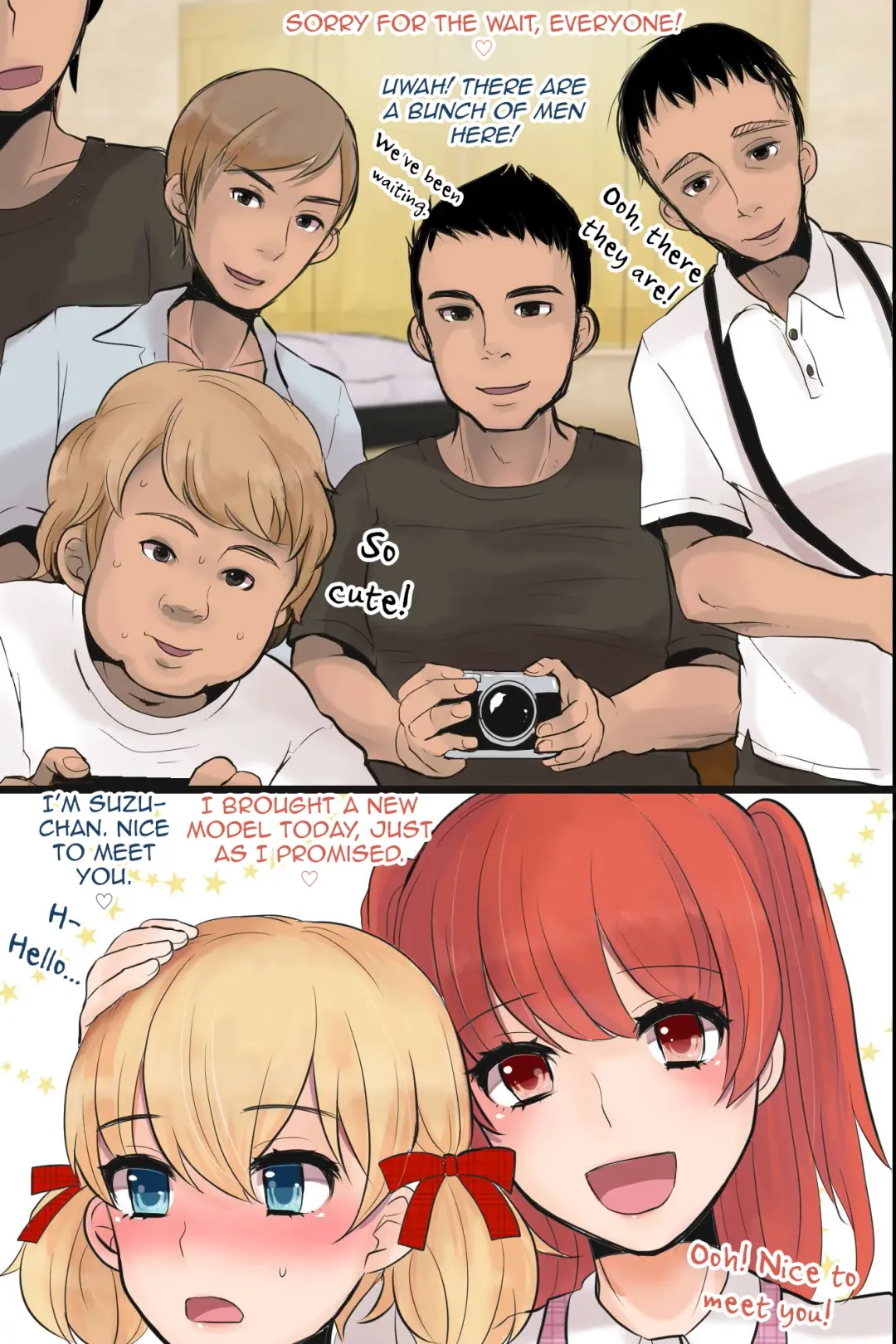 [Sakai Ringo] Mesuochi! Rankou Satsueikai ~Boku Otoko na no ni Kanjichau...!~ | Feminization! Gang-Bang Film Shoot! Fhentai - Page 8