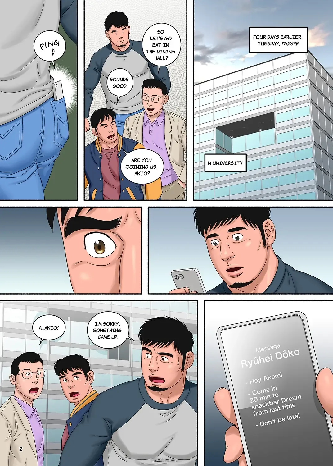 [Tagame Gengoroh] COCKSUCKER Dachi no Oyaji ni Mesu ni Sarete 3 | COCKSUCKER I Got Turned into My Best Friend's Father's Bitch 3 Fhentai - Page 3