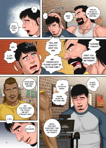 [Tagame Gengoroh] COCKSUCKER Dachi no Oyaji ni Mesu ni Sarete 3 | COCKSUCKER I Got Turned into My Best Friend's Father's Bitch 3 Fhentai - Page 5