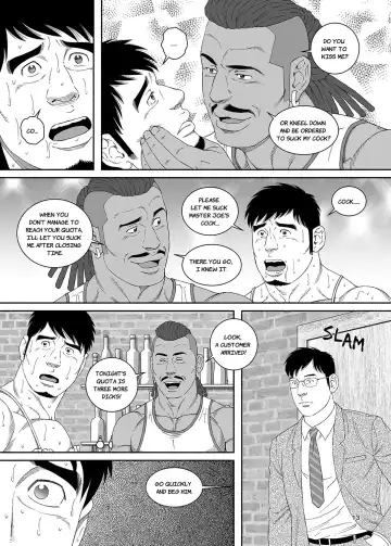 [Tagame Gengoroh] COCKSUCKER Dachi no Oyaji ni Mesu ni Sarete 3 | COCKSUCKER I Got Turned into My Best Friend's Father's Bitch 3 Fhentai - Page 52
