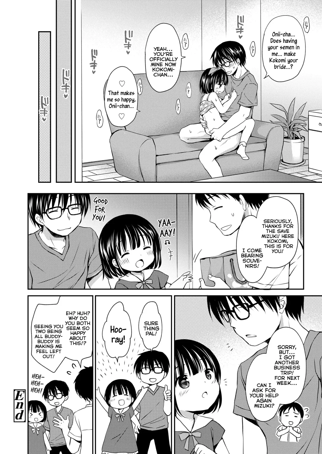 [Rico] Papa no Orusu ni Naisho no Kekkon | Secretly Marrying Papa's Trusted BabySitter Fhentai - Page 26