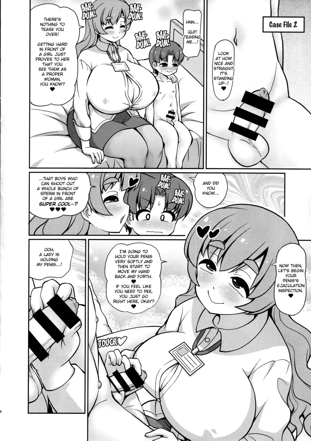 [Emina] Konnichiwa Seitsuu Kensain desu | Hello, I'm Here for Your Child's Penis Inspection Day Fhentai - Page 6