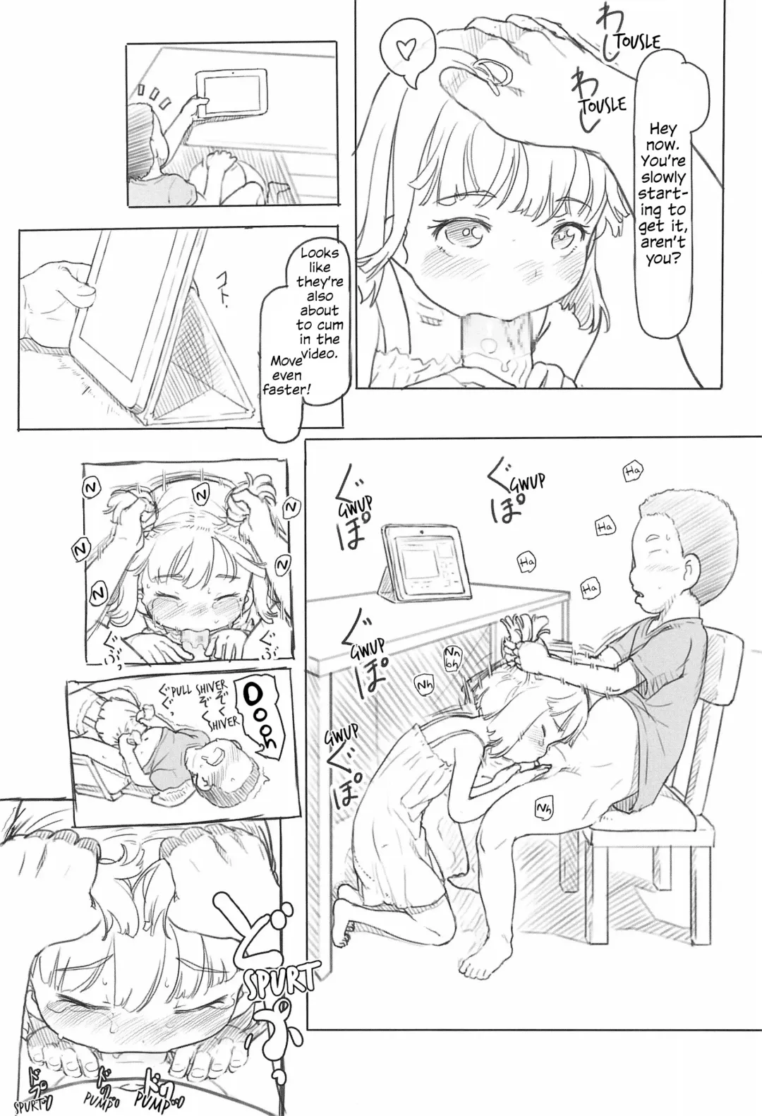 [Nukaji] Chishou no Ko o Onaho ni Suru 1-3 | Using A Retarded Little Girl As A Cocksleeve 1-3 Fhentai - Page 29