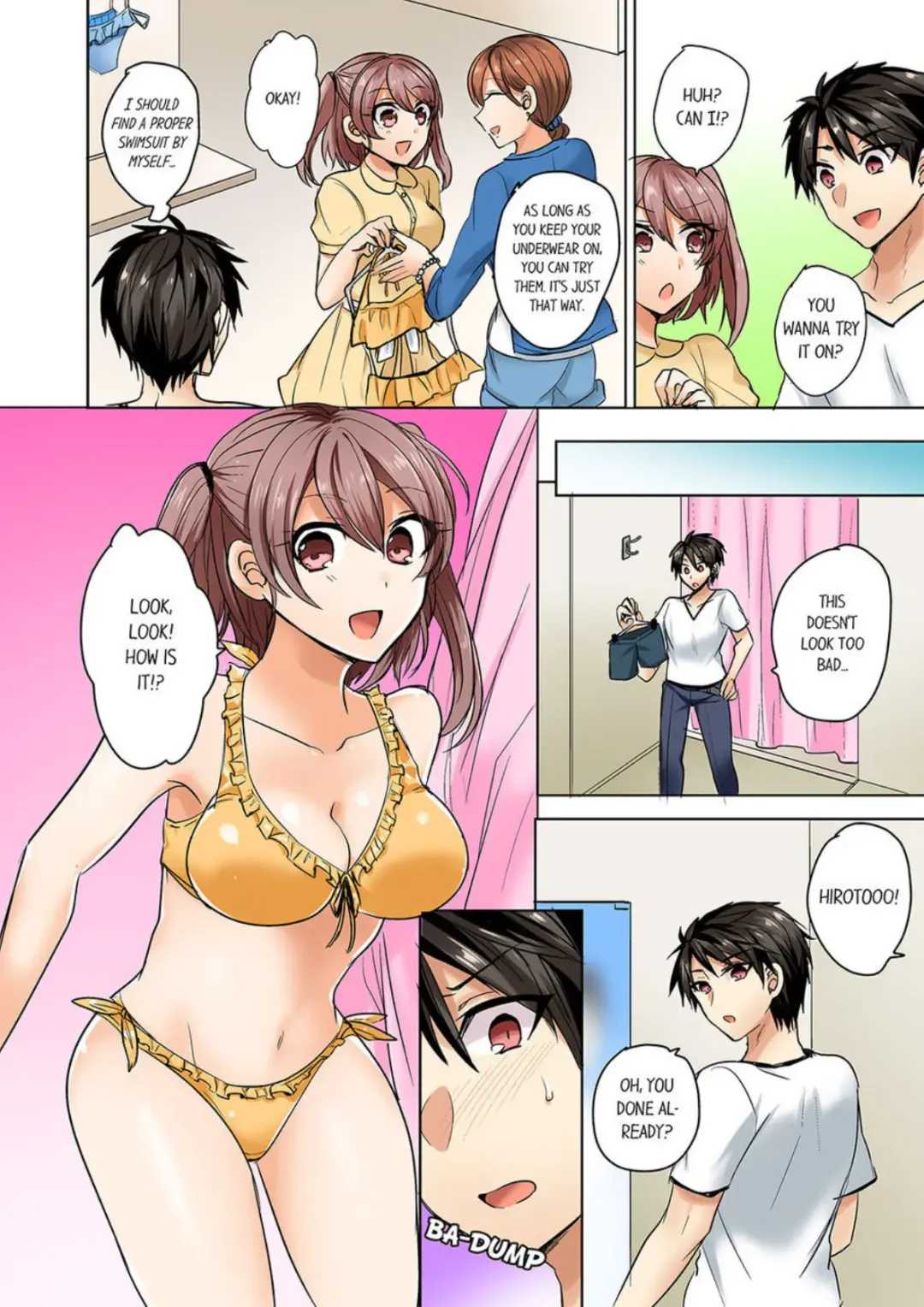 [Shogota] Mizugi ga Zurete... Haitteru! ~Porori ja Sumanai Danjo Kongou Synchro-bu~ 2 - My Swimsuit Slipped... And it went in!? A Mixed Synchronized Swimming Club with More Than Just Nip Slips in Store! ~ 2 Fhentai - Page 24