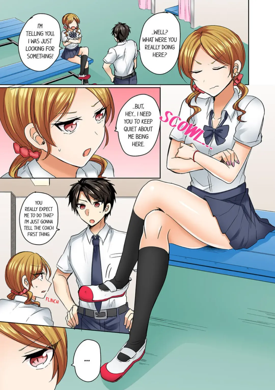 [Shogota] Mizugi ga Zurete... Haitteru! ~Porori ja Sumanai Danjo Kongou Synchro-bu~ 3 - My Swimsuit Slipped... And it went in!? A Mixed Synchronized Swimming Club with More Than Just Nip Slips in Store! ~ 3 Fhentai - Page 15