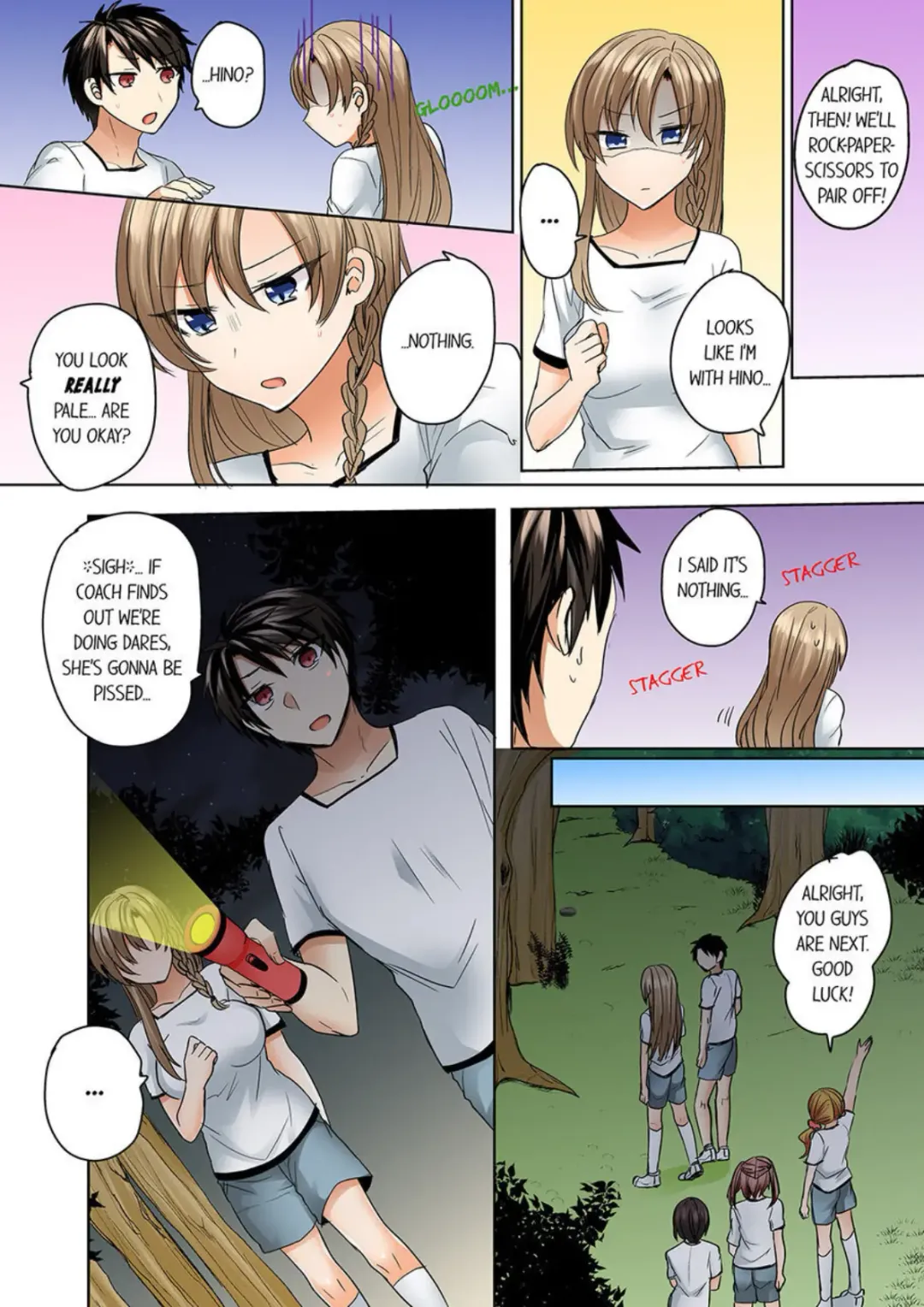 [Shogota] Mizugi ga Zurete... Haitteru! ~Porori ja Sumanai Danjo Kongou Synchro-bu~ 4 - My Swimsuit Slipped... And it went in!? A Mixed Synchronized Swimming Club with More Than Just Nip Slips in Store! ~ 4 Fhentai - Page 22