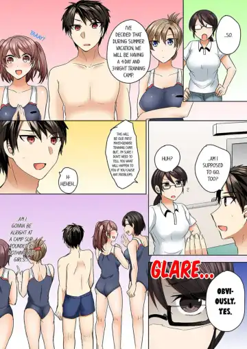 [Shogota] Mizugi ga Zurete... Haitteru! ~Porori ja Sumanai Danjo Kongou Synchro-bu~ 4 - My Swimsuit Slipped... And it went in!? A Mixed Synchronized Swimming Club with More Than Just Nip Slips in Store! ~ 4 Fhentai - Page 18