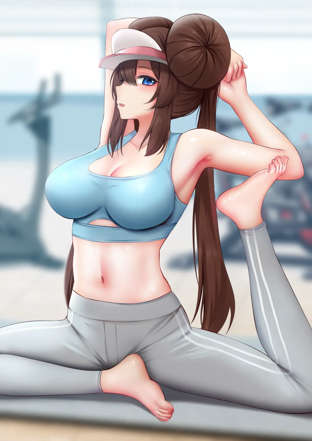 [Ginhaha] Champion no Yoga Lesson Fhentai - Page 22