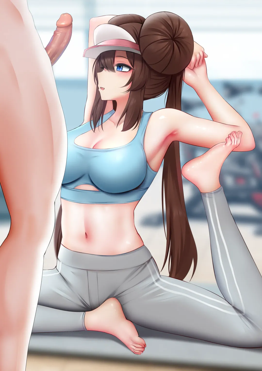 [Ginhaha] Champion no Yoga Lesson Fhentai - Page 23