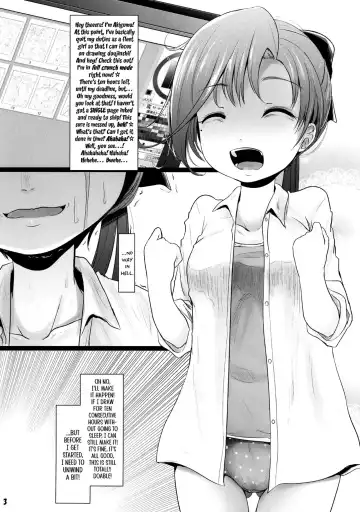 [Kurona] Shimekiri 10-jikan Mae no Akigumo Sensei Fhentai - Page 2