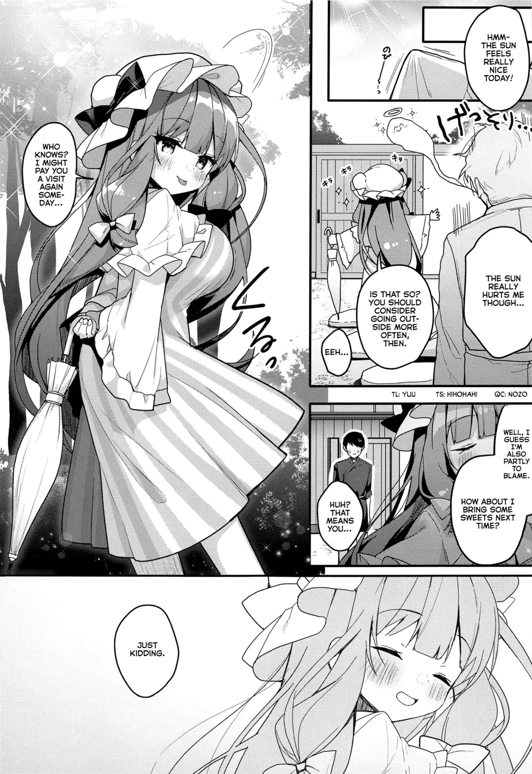 [Shika Yuno] Daitoshokan no Majo wa Kyou mo Shitarinai! Fhentai - Page 24