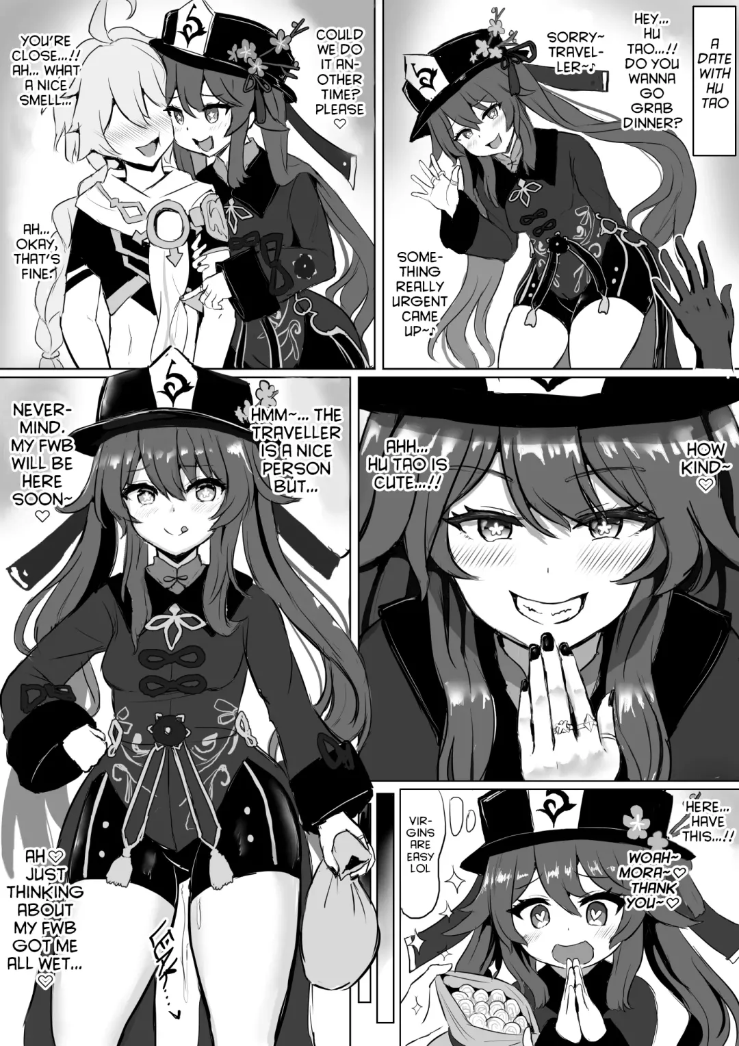 Hu Tao NTR Fhentai - Page 1