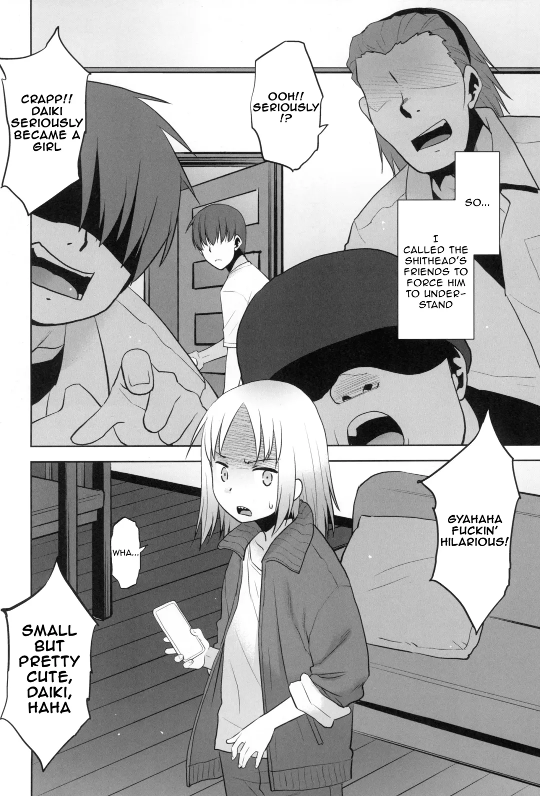 [Nekogen] Uchi no Aniki ga Onna no ko ni natta kara Minna de Mawasou ze! Fhentai - Page 3